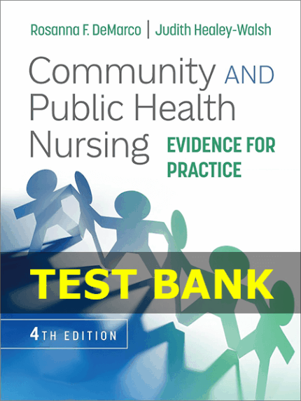 Test Bank for Community and Public Health Nursing 4th by DeMarco
